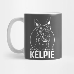 Australian Kelpie dog Portrait Mug